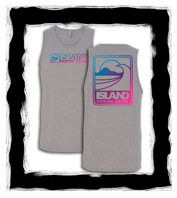 ISLAND Time Tank Tee - Dusk Fade