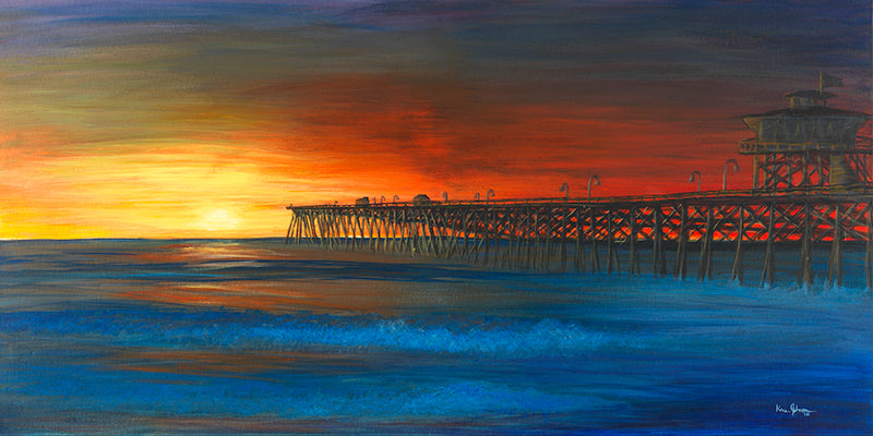 SAN CLEMENTE CRIMSON by Kris Johnson